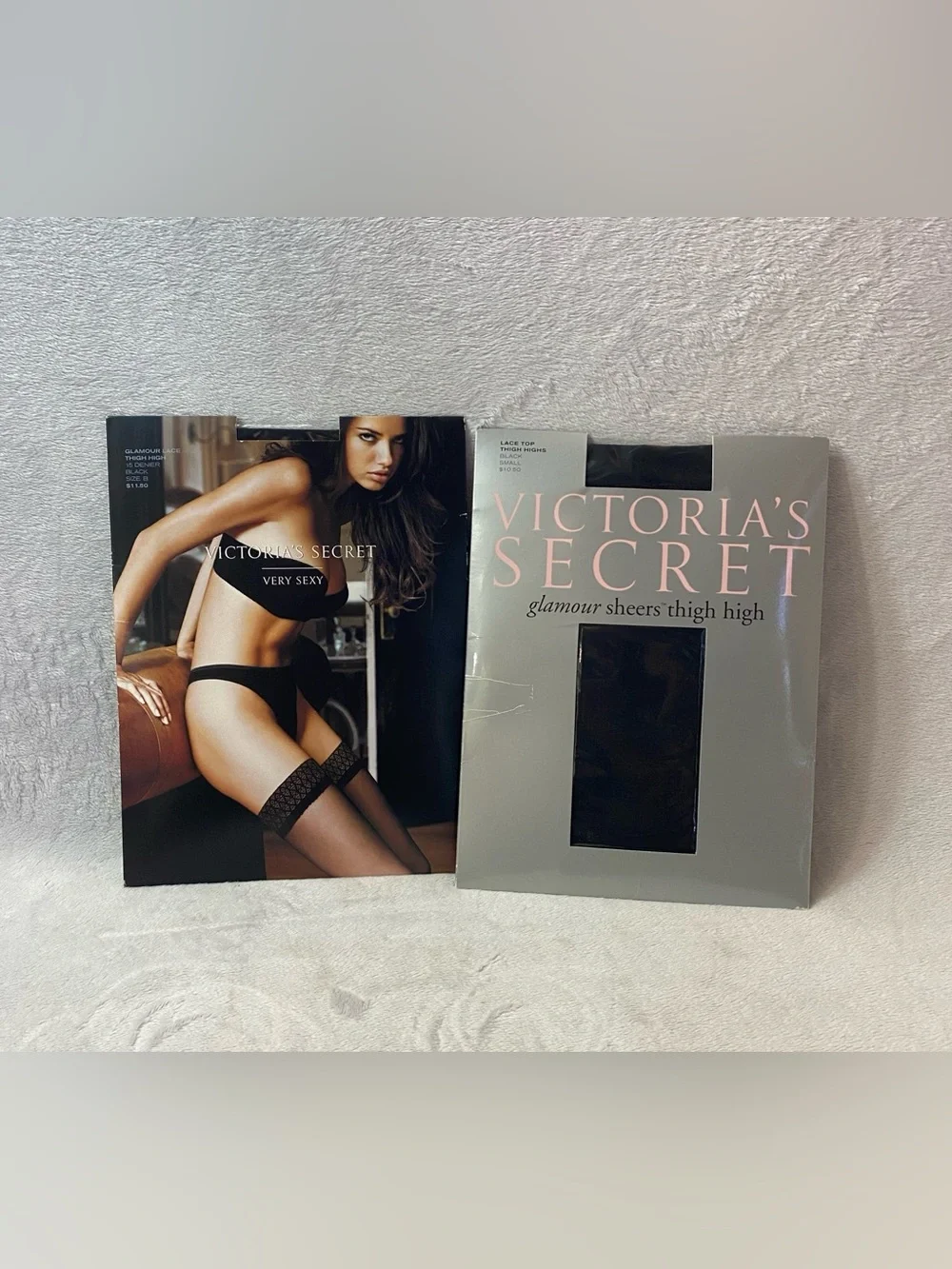 Victoria’s Secret Lace Top Thigh Highs Lot Of 2 Sizes S And B NWT